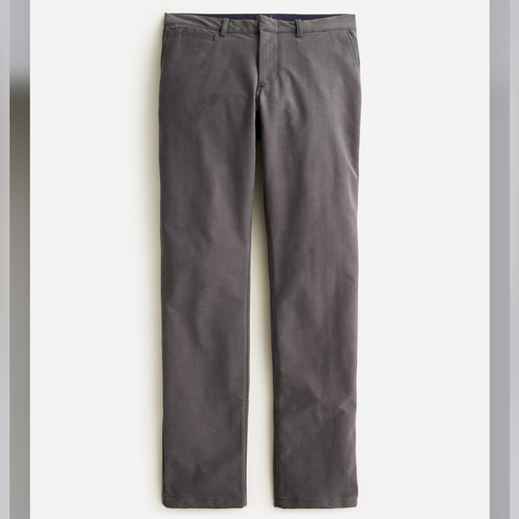 NWOT J crew 484 Slim-fit midweight tech pant carbon grey - Picture 1 of 3